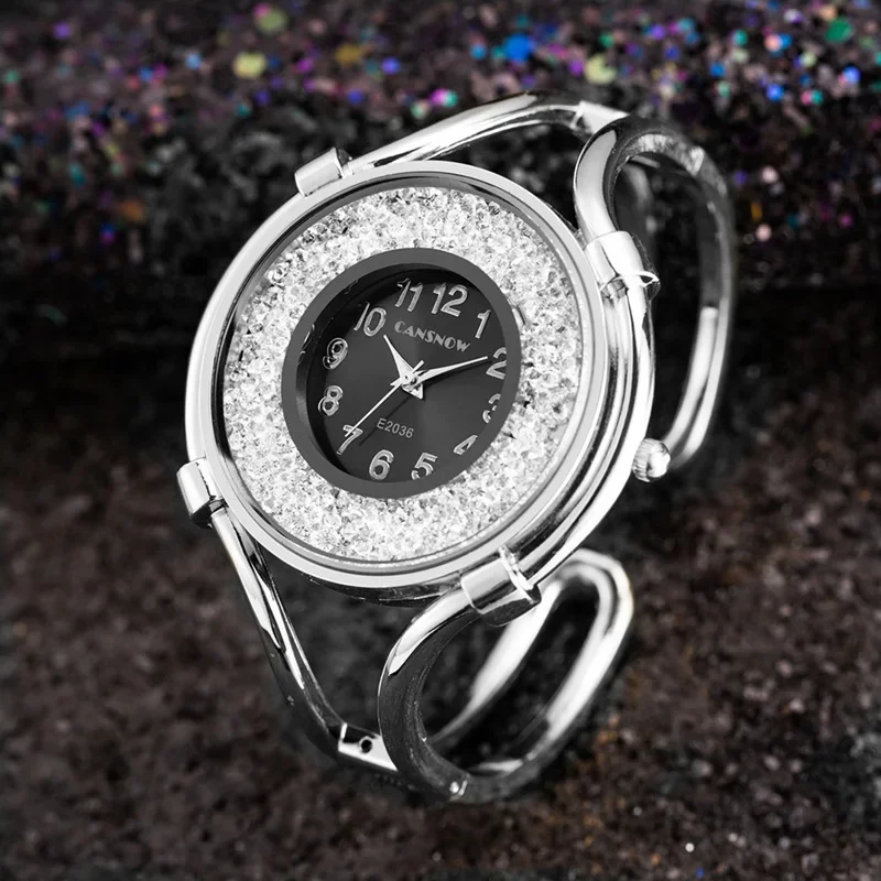 Women Watches Fashion Ladies Luxury Gold Silver Bracelet Casual Dress Watch Quartz Clock Wrist Watch Hodinky Reloj Mujer 2