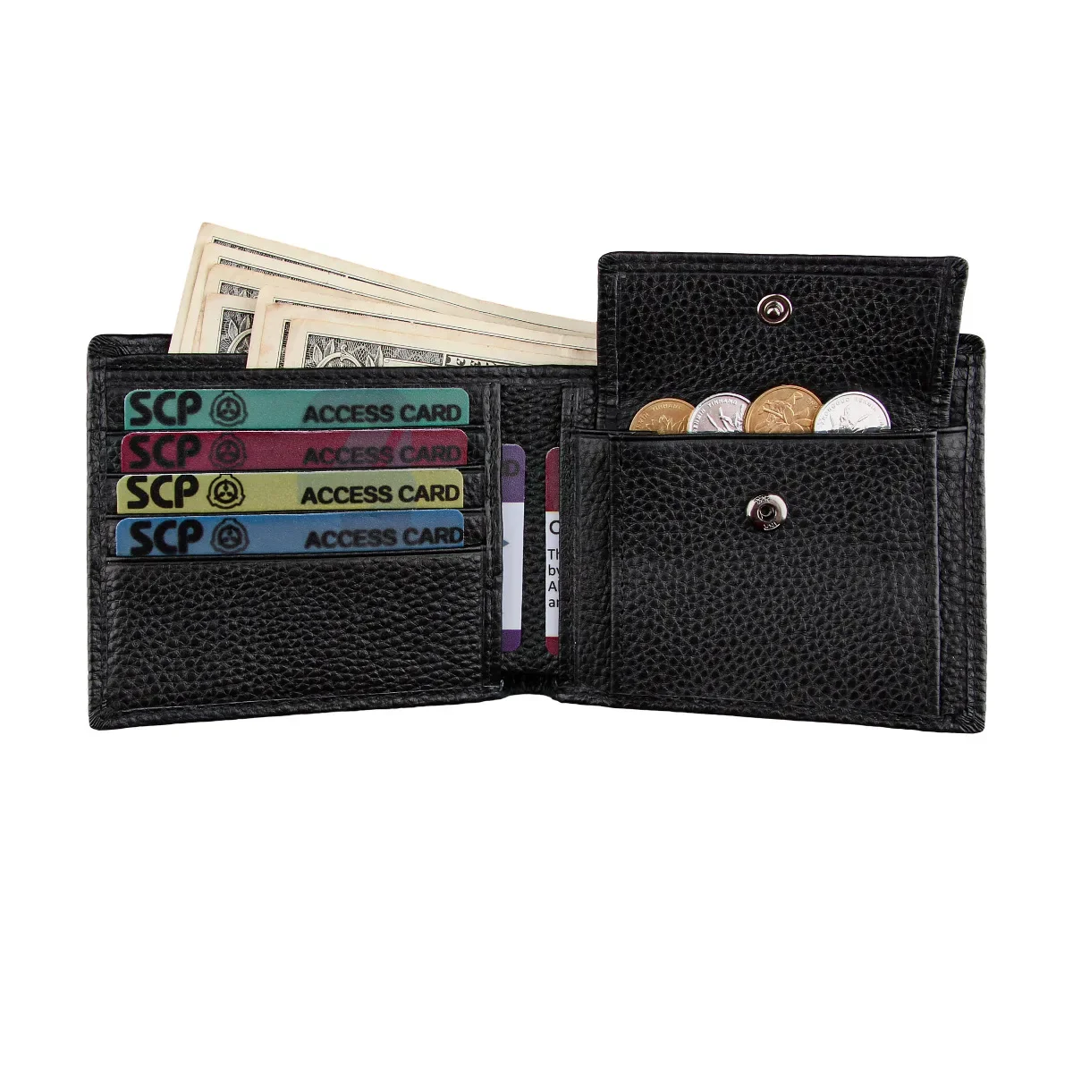 Echtes Leder Brieftasche Bifold Echtes Kuh Leder Kreditkarte Halter Kurze Geldbörsen Zipper Geldbörsen Männer Bolsa Para Monedas Hombre – Detail 9