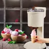 Plastic Home-Use Slush Maker Machine Portable Machine Slush Maker Mini Homemade Soft Ice Cream Maker Machine For Kids 1
