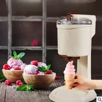Plastic Home-Use Slush Maker Machine Portable Machine Slush Maker Mini Homemade Soft Ice Cream Maker Machine For Kids 1
