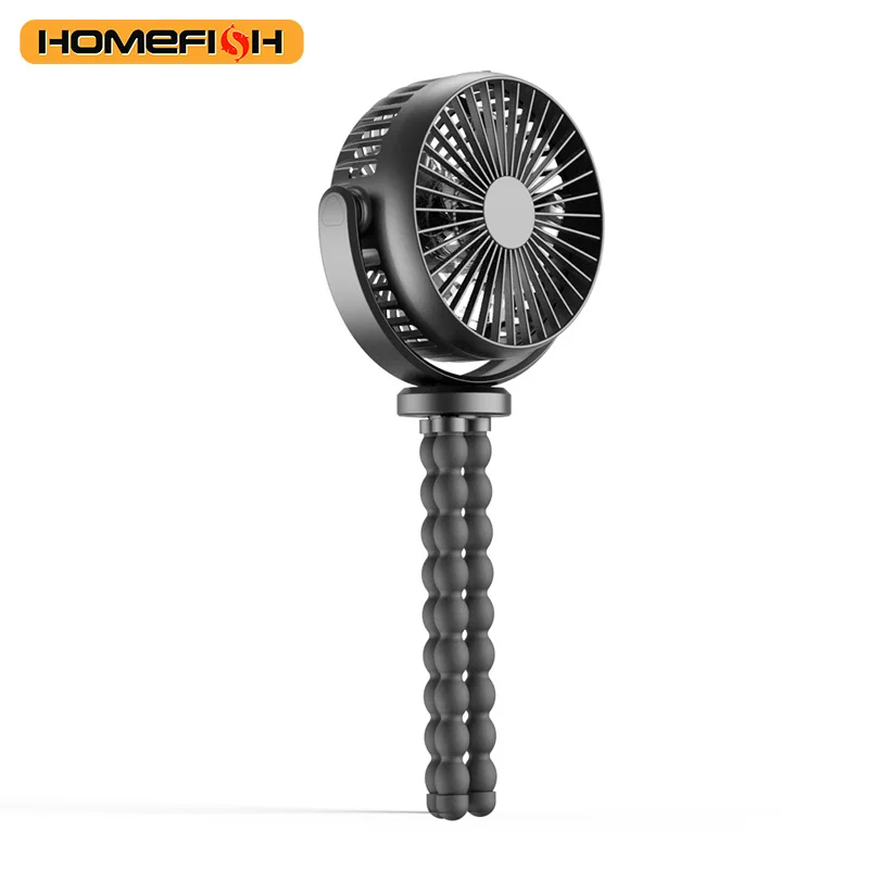 HOMEFISH F1Automatic Shake Head Baby Stroller Fan