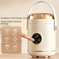 220V 600ML Electric Stewing Cup Automatic Cooking Small Portable Congee Cooking Pot Stewing Health Congee Cup Multi Cooker 1