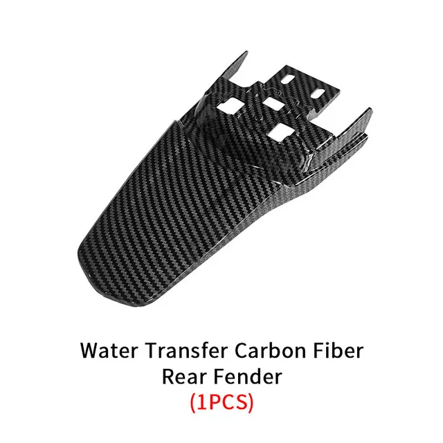 For SURRON SURRON Water Transfer Carbon Fiber Fender Inner Front Rear