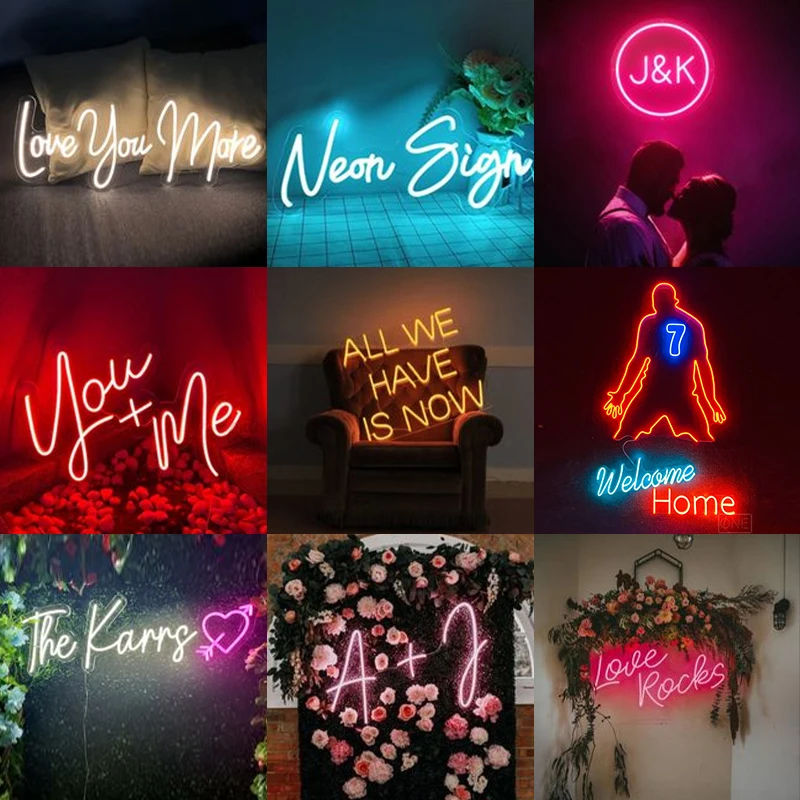 Custom-Led-Neon-Signs-Light-Letters-Name-Personalized-Neon-Sign-Logo ...
