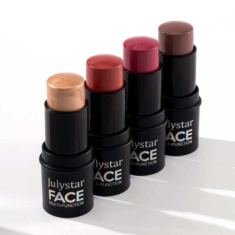 Multifunctional Grooming Stick Four Pack Highlight Brightening Contour Retouching Natural Matte Blush Stick Facial Makeup