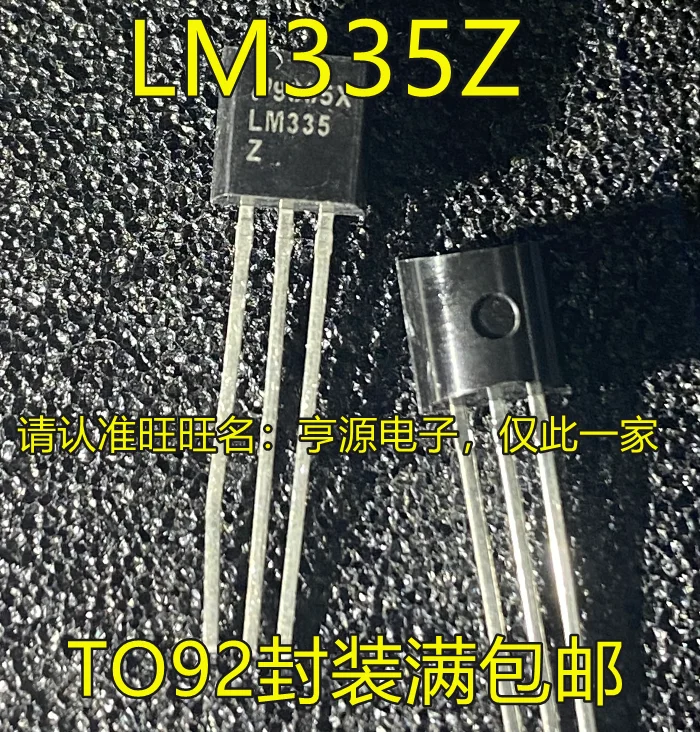 

Оригинальный Новый LM335 LM335Z LM335AZ T0-92 точный датчик температуры, 20 шт.
