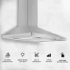 Wall Mount Range Hood 30 inch with Ducted/Ductless Convertible Duct, Stainless Steel Chimney-Style Over Stove Vent Hood 3