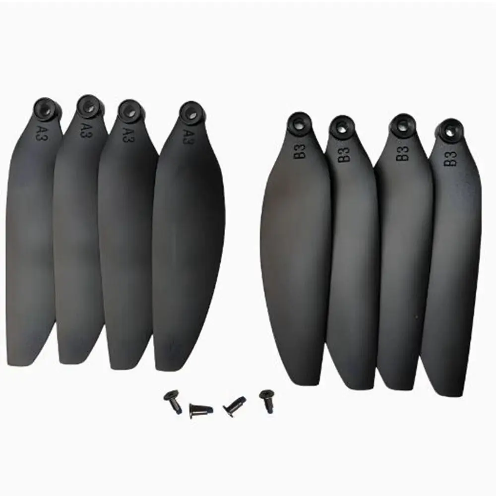 Hélices de Drone 3 Pales Couleurs Vives Lot de 4