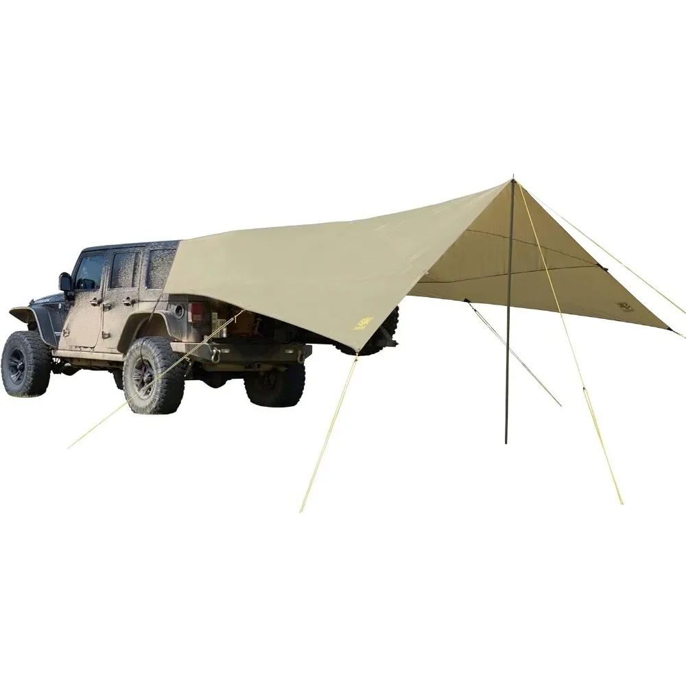 

Camping Canopy Tent, 3-in-1 Tarp Provides Shelter for Hunting, Camping & Off-road Adventures, Canopy Gazebos