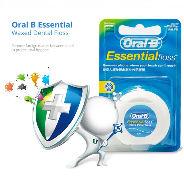 Hilo Essential Floss con cera Oral B 