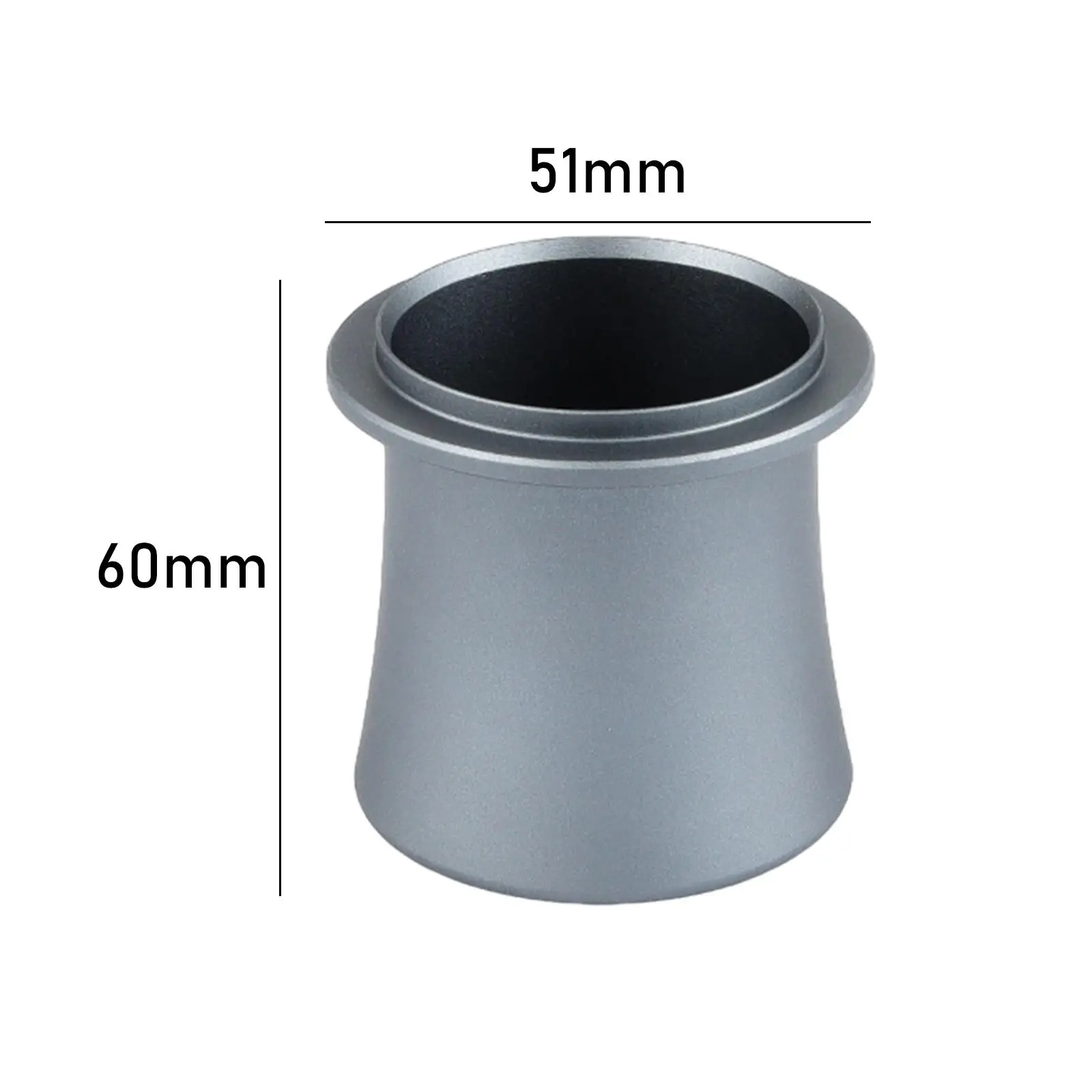 세척하기 쉬운 휴대용 커피 도징 컵, 휴대용 주방 DIY 도구, 포타필터, 대용량 스니핑 머그잔 커피 디스트리뷰터