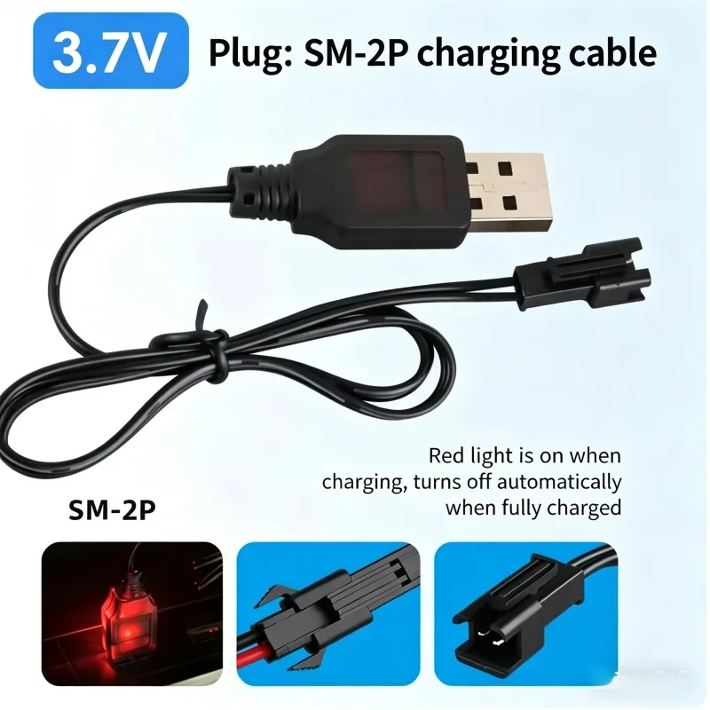 Câble USB SM-2P pour batterie drone 3.7V - Chargeur RC