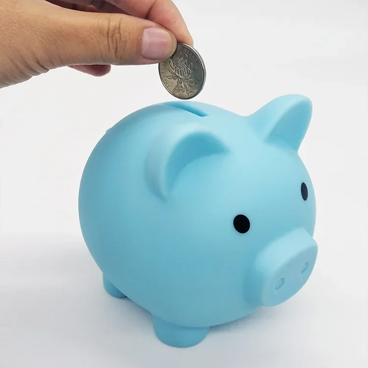 Large Capacity Creative Piggy Bank Kids Anti-Fall Savings Can Boys Girls Cartoon Cute Money Saving Jar Gift