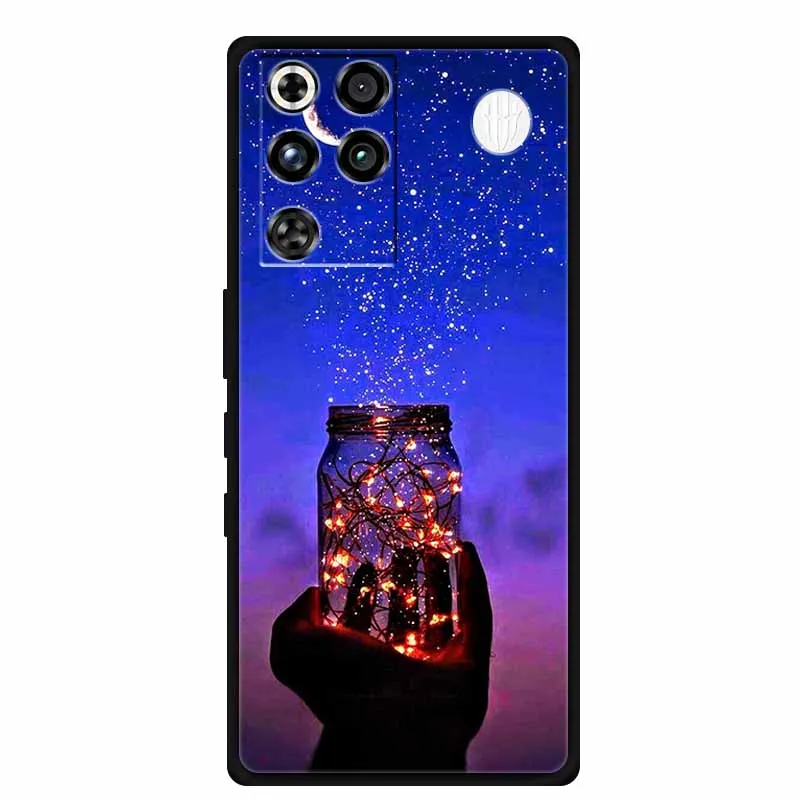 Sleek Black Silicone TPU Phone Case - Durable and Soft Back Cover