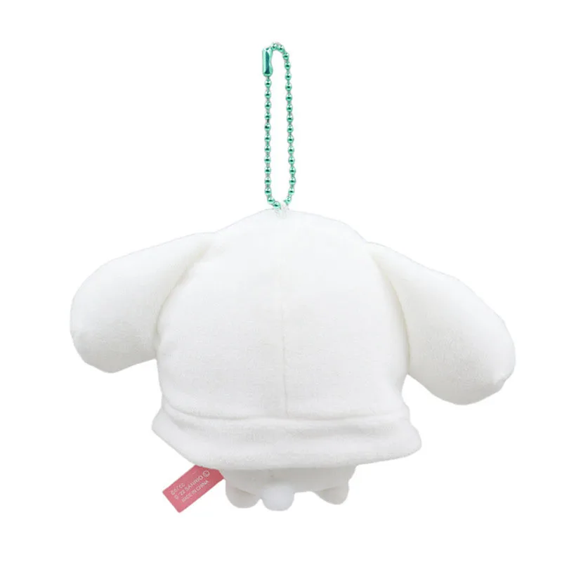 Sanrio Cinnamoroll Pom Pom Purin Plush Toys Kawaii Keychain Cartoon Pachacco Backpack Pendant Accessories Boy Girl Birthday Gift plush toy plush doll plush keychain key chain backpack decoration