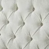 Chenille Upholstered Sleigh Bed with Scroll Wingback Headboard & Footboard/Button Tufted/No Box Spring, Bed Bases & Frames 4