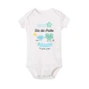 Our First Father's Day Spanish Printed Baby & Dad Matching Clothes Daddy T Shirts Tops Infant Bodysuit Fathers Day Family Outfit 6