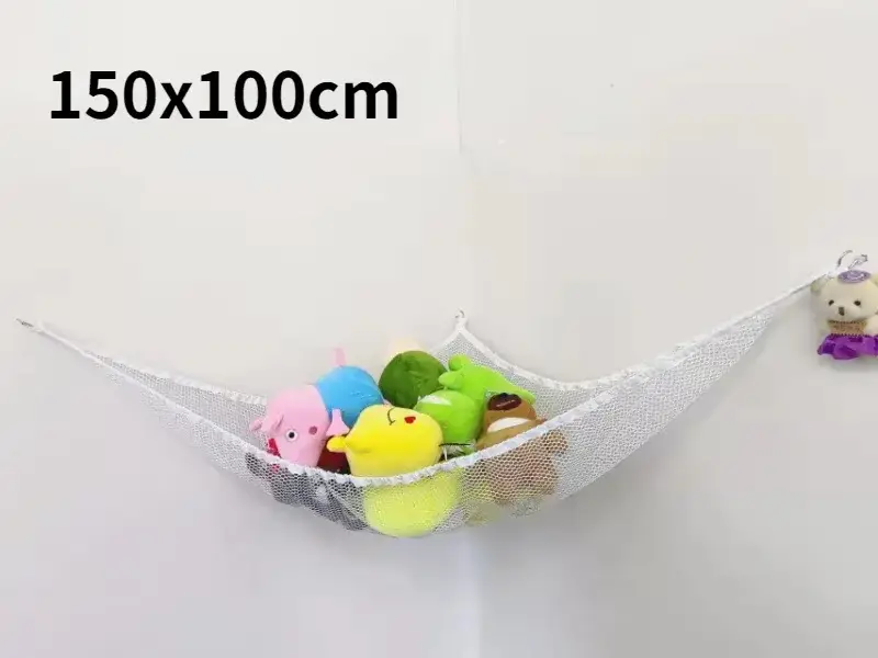 S/M/L Cute Children Bedroom Toys Hammock Net Stuffed Animals Toys Hammock Net Organize Storage Mesh Holder swing Storage Boxes - Image 8