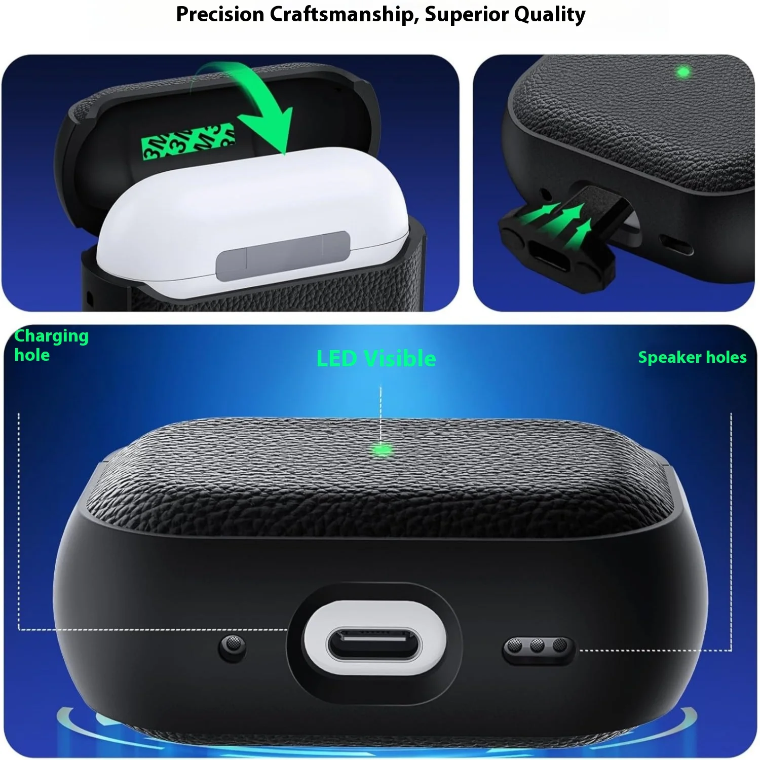 Luxury Soft TPU Earphone Case with Strap – Premium Headphone Cover