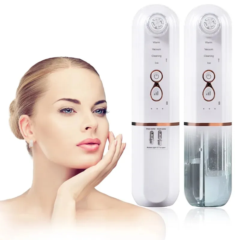 

Electric Blackhead Remover Machine Hot Cold Water Oxygen Beauty Blackhead Remover Vacuum Deep Cleansing Facial Nose Pore Suction