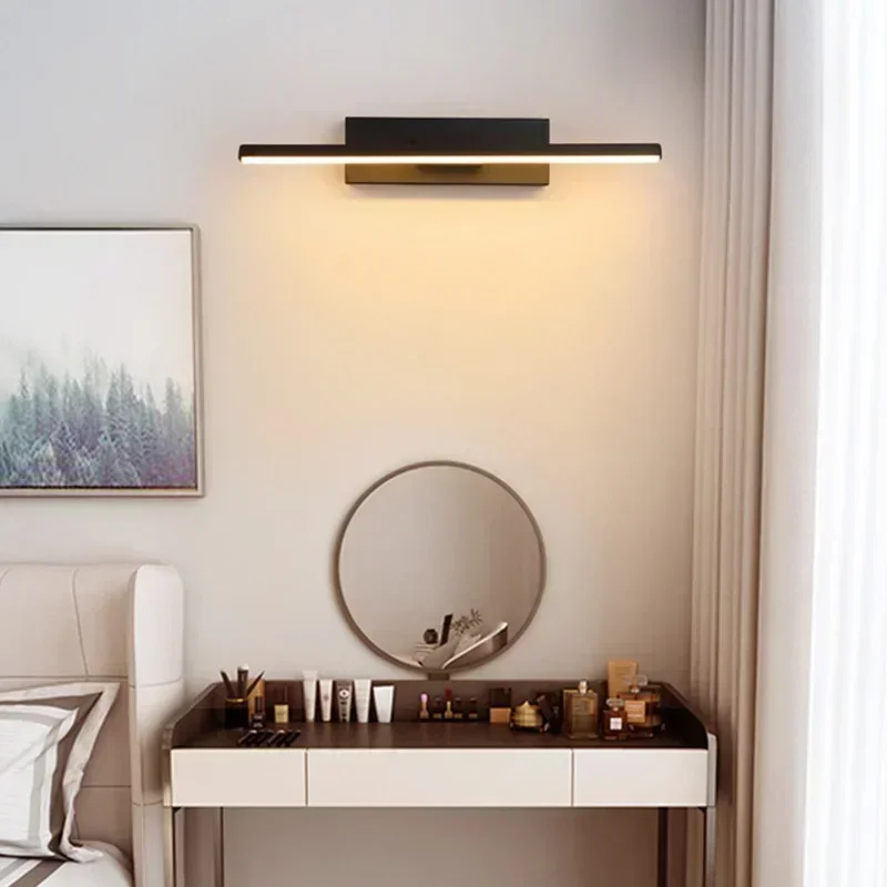 Modern LED Wall Lamp Stripes Wall Sconce for Bedroom Bedside Living Room Study Stairs Home Decor