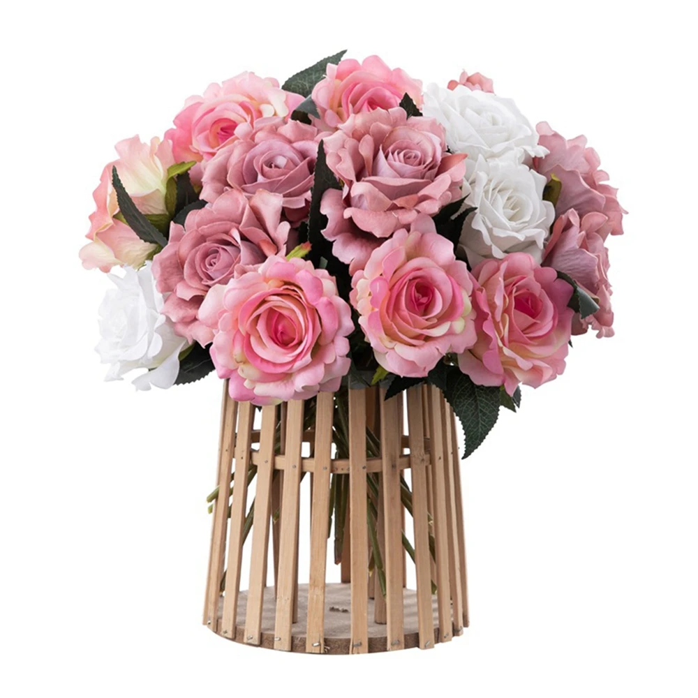 FakeRoseArtificialSilkFlowersRosePeonyArtificialFlowersBouquet