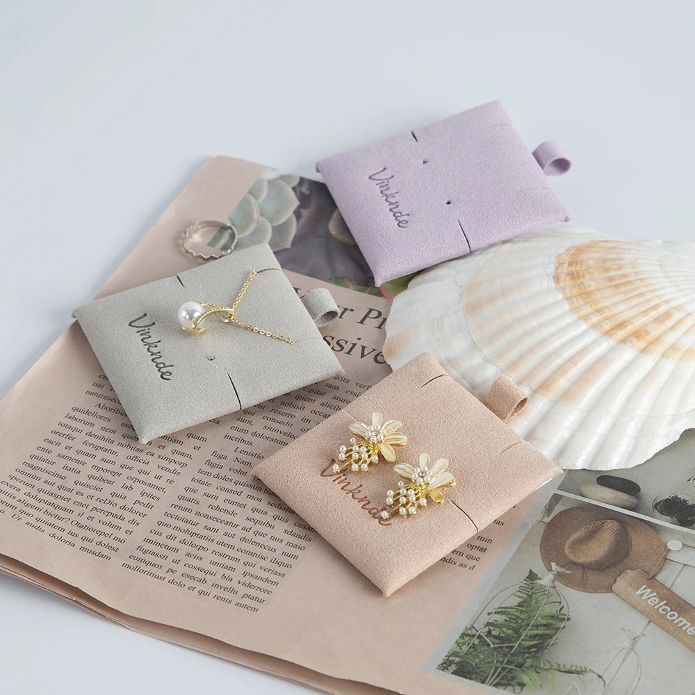 Custom Embossed Logo Jewelry Presentation Card Organizer