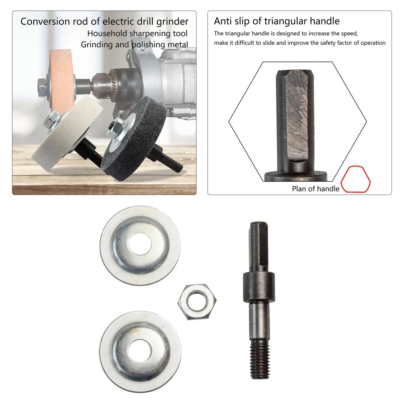 Angle Grinder Adapter Extension Hand Hand Wisking Tool Electric