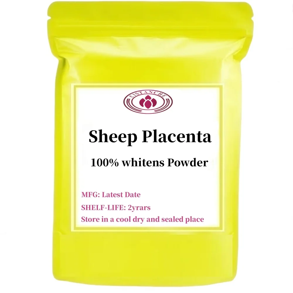 

Hot selling 50g-1000g Sheep Placenta Powder whitens the skin