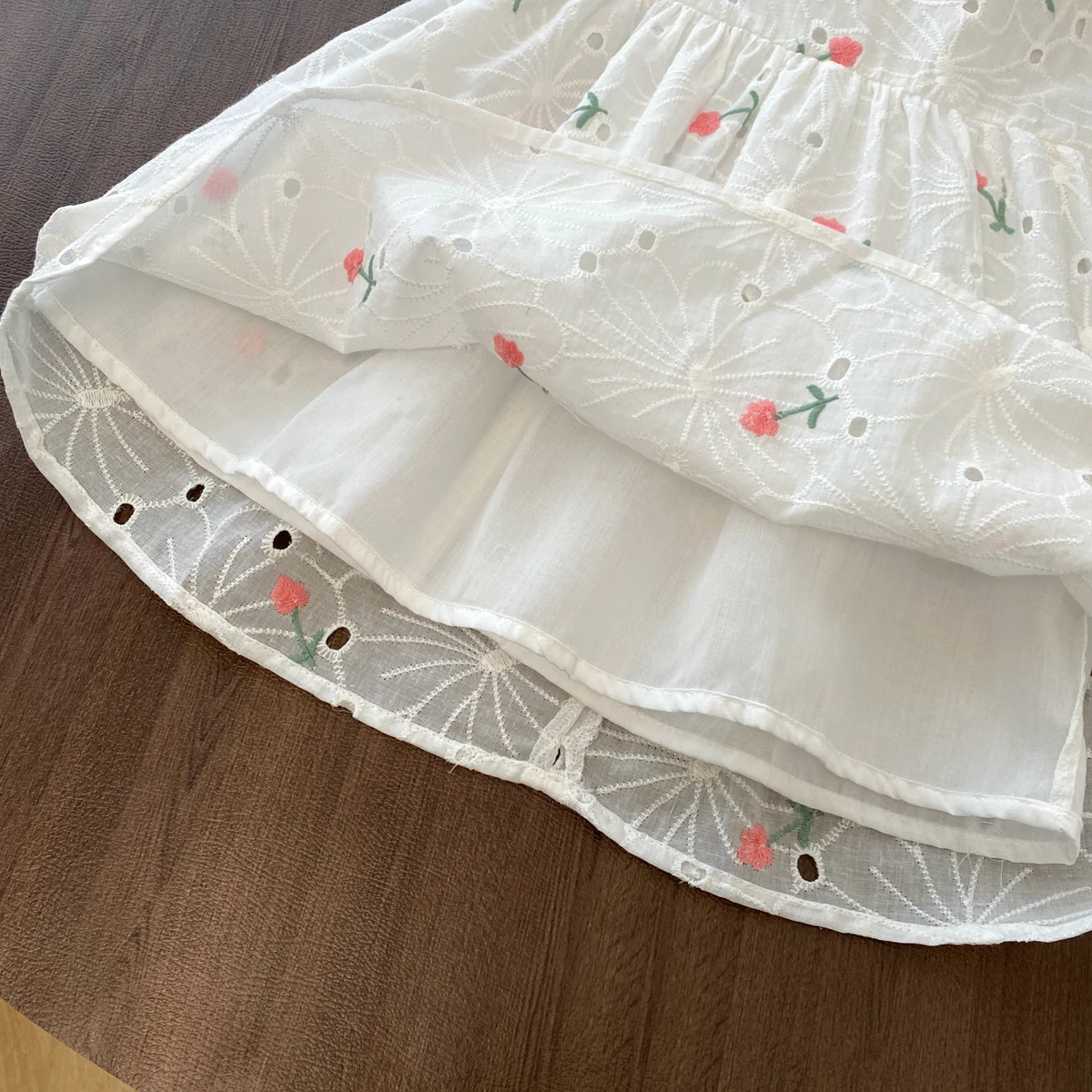 Charming Sleeveless Embroidered Princess Dress