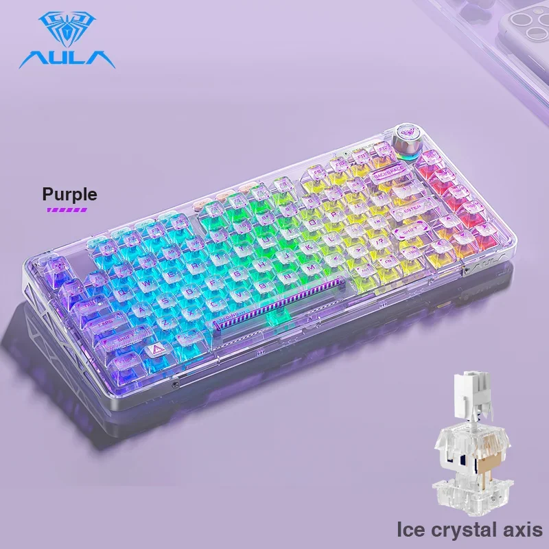 AULA F81 透明キーボード AULA F81 – Aula Gaming Keyboard