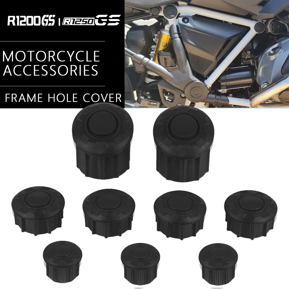 

Motorcycle Frame Hole Caps Cover Plug For BMW R1200GS R 1200 GS LC Adventure ADV R1250GS R 1250 GS Adventure 2014-2024 GS 1250