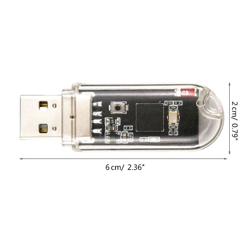 USB 전자 개 수신기 P4 9.0 시스템용 원키 크랙 ESP32 플러그 앤 사용