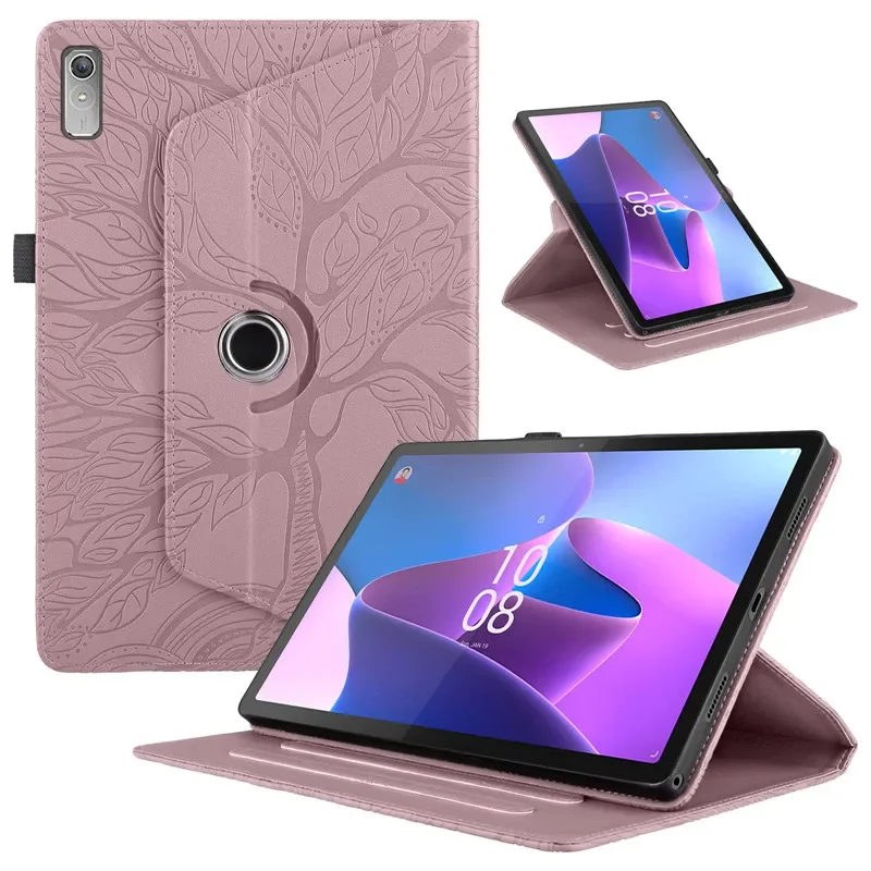 Estojo Giratório para Tablet Lenovo Tab P11 Gen Gen Gen2 Case Emboss P11 2nd Gen Tb350fu Tb350xu 11.5