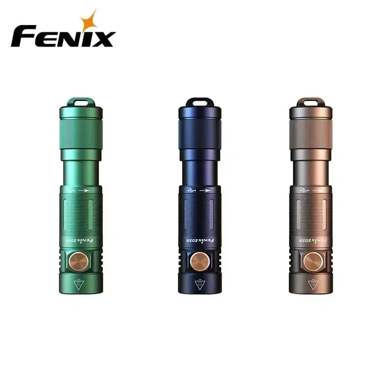 

Перезаряжаемый мини-брелок для ключей Fenix E05R, фонарик со встроенным литий-полимерным аккумулятором на 400 мАч, 320 люмен