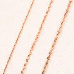 Sparkling Star Shiny Stainless Steel Necklace in Elegant Color Options (1.8mm Thickness)