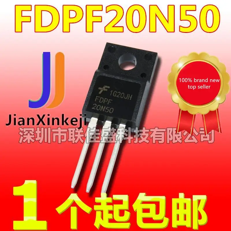 

10 шт., 100% оригинальная новинка, ффп20n50ft FQPF20N50 FDPF20N50, фонарь, фонарь