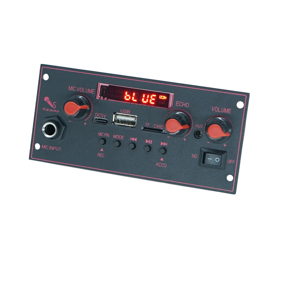 Audio MP3 Player Bluetooth MP3 Decoder 5V Car MP3 WMA Decoder Board Audio MP3 Player USB TF FM Radio Module Wireless Bluetooth 5.0 Car Amplifier Board