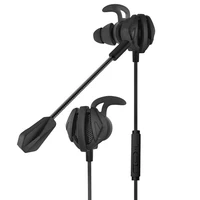 Kablede hodetelefoner 3.5 mm spillhodetelefoner Øretelefoner Mikrofon Gamer Headset Videohodetelefoner Live Streaming Spotify Premium G6 1