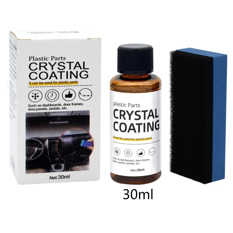 Crystal Coating for Car,Plastic Part Crystal Coating,Plastic Part Crystal Coating for Car Instrument Panels 30ml