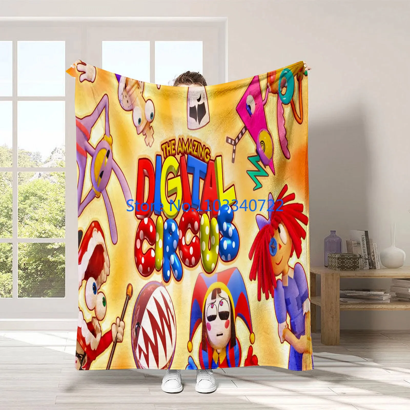 

Одеяло детское Фланелевое в стиле аниме, 150x200 см