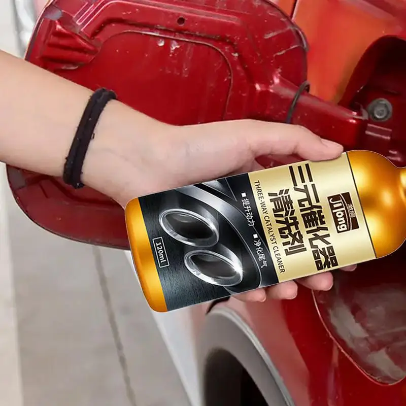 120ml Car Catalytic Converter Cleaner Exhaust Systems Cleaning Agent Engine Booster Cleaner Boost Up Catalytic Remove Carbon catalytic converter cleaner engine cleaner