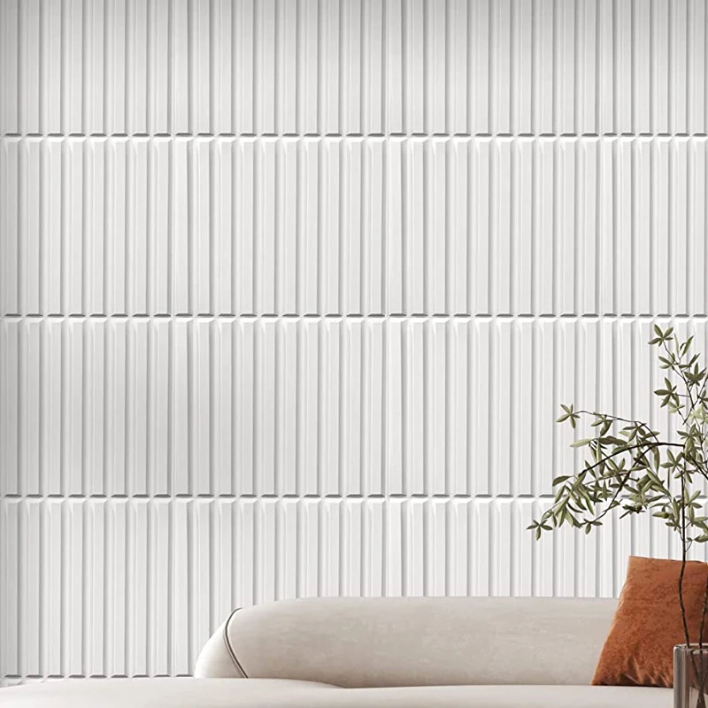 Decorative 3D Wall Panels in Diamond Design Matt White 30x30cm Wallpaper  Mural Tile-Panel-Mold 3D wall sticker bathroom kitchen - AliExpress