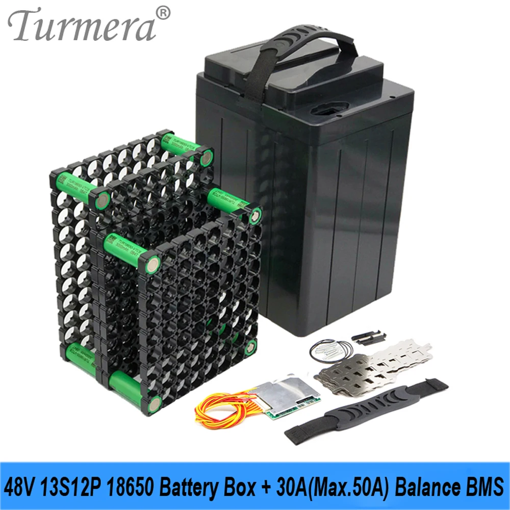 Turmera 13S 30A 50A BMS 13S12P 18650 DC turmera-13s-30a-50a-bms-13s12p-18650-dc