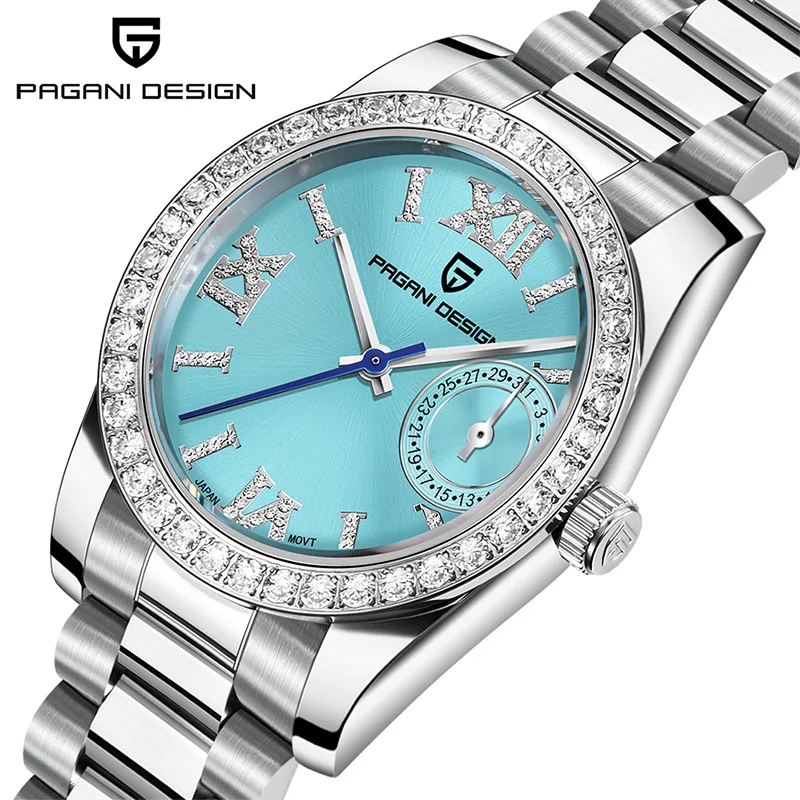

PAGANI DESIGN Original 32MM Women's Wristwatch Japan TMI Movt Elegant Quartz Watch For Women Fashion Waterproof Sapphire Clock