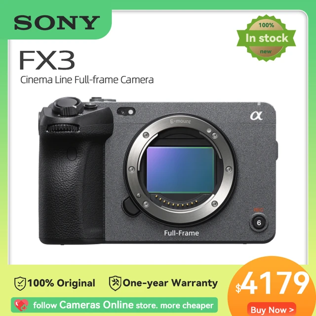 Sony Fx3 Full Frame Mirrorless Camera Professional Video Recording