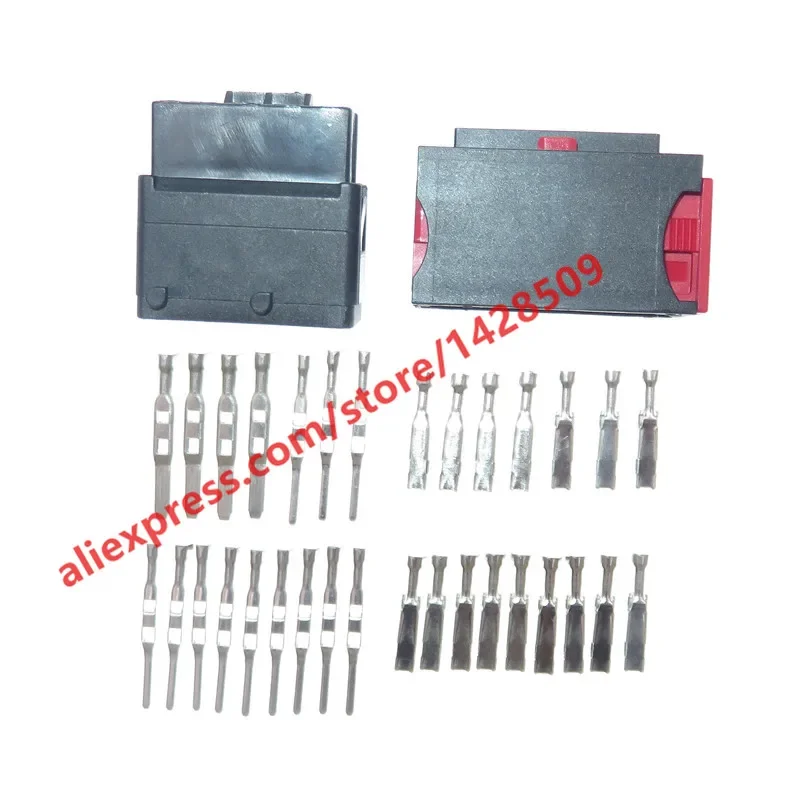 Description Picture 6 of item1Set 16 Pin Car Electric Wiring Connector For Peugeot Citroen Modern Ford 185763-1 185760-1 Automotive Headlight Sensor Plug