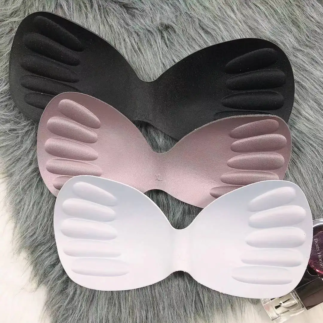 

3D Push Up Bra Pads Inserts Women Underwear Small Breast Lift Breathable Sponge Padded Bra Pad Lining Swimsuit Bra Insert