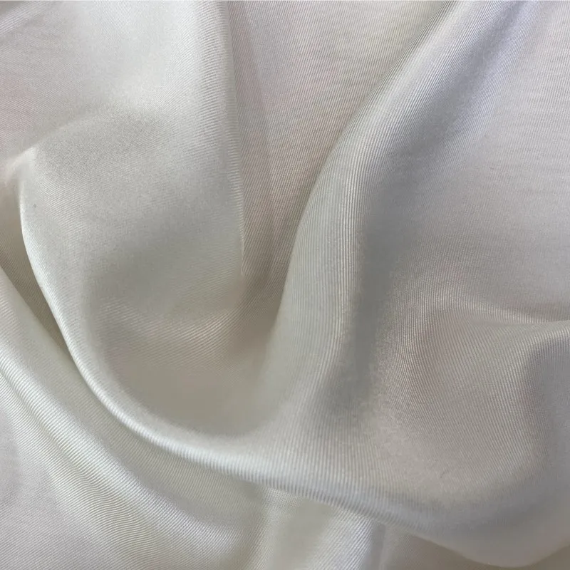 

Silk Twill 114 Width White Fabric