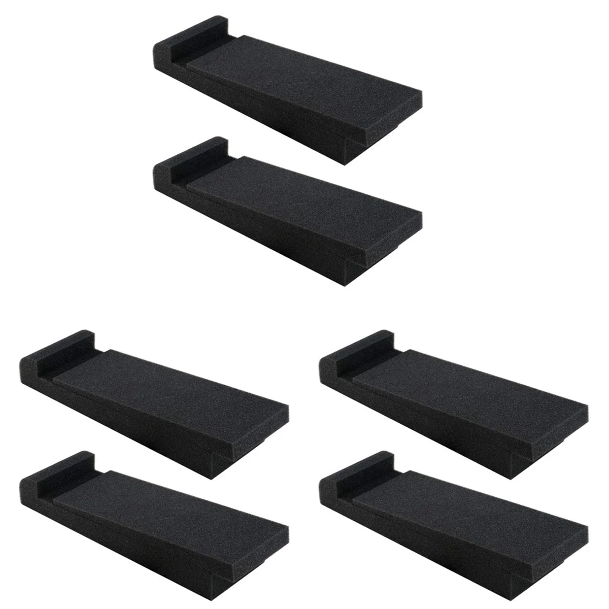 BAAU 3X Studio Monitor Isolation Speaker Pads Studio Monitor Stand Pads,Acoustical Foam for 3 Inch-10 Inch Speakers Base